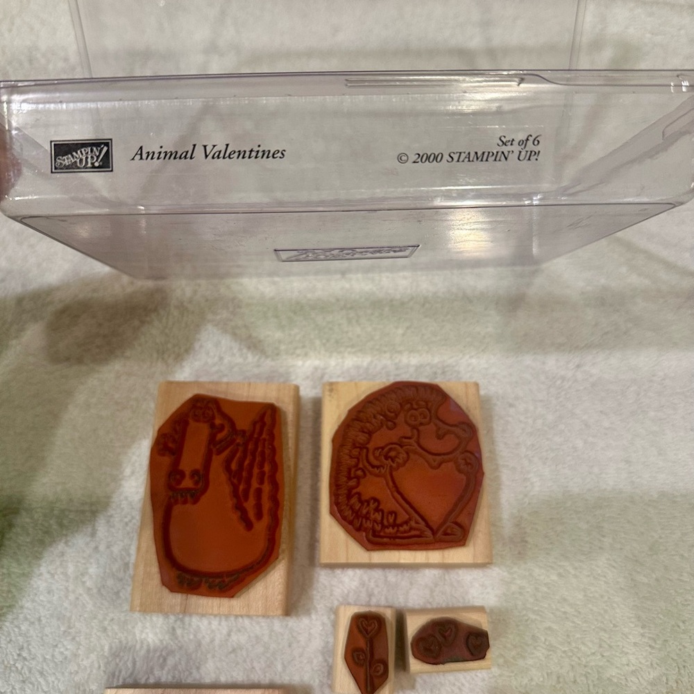 Stampin’ Up - Animal Valentines Stamp Set - Picture 3 of 3